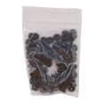 thumbnail image 3 of Mosiee 100Pcs Wacky O Rings Wacky Rigging Soft Plastic Worms Fishing Lure Fishing Rig Fishing Tackle Connectors Tackle 1.0-5.3Mm 5 Size, 3 of 9