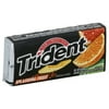 Trident Splashing Fruit Sugar Free Gum With Xylitol, 18ct, 1pk