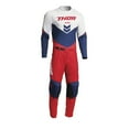 thumbnail image 1 of Thor Youth Sector Chev Jersey and Pant Combo Red/Navy (Youth Medium / Pants 26), 1 of 2