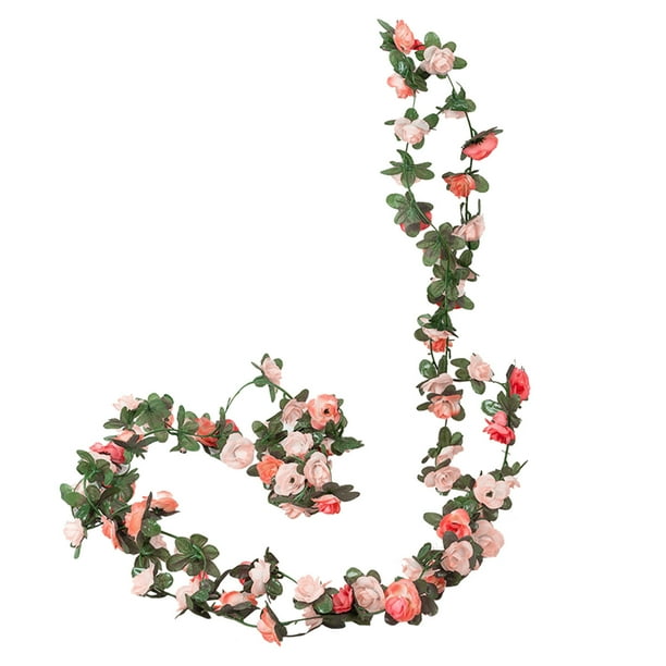Guirnalda de Peonías Artificiales - Seda Plástica, 98.4FT Largo y Realista - para Boda, Fiesta, Jardín y Decoración del Hogar