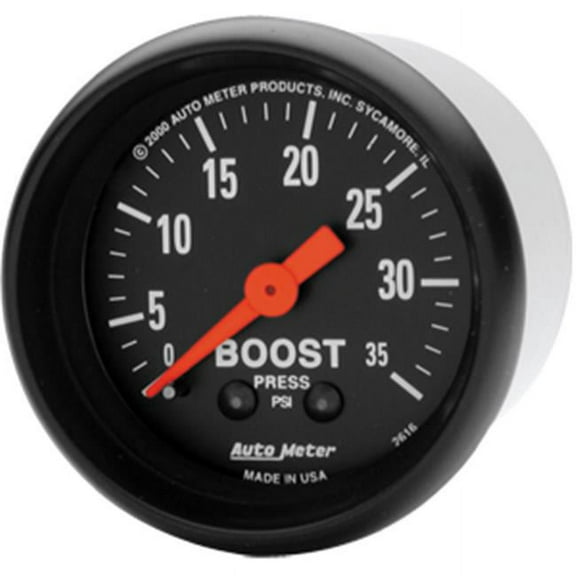 AUTO METER 2616 Z - Boost Pressure 35 Psi - 2.63 In.