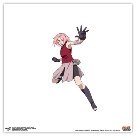 Gallery Pops Naruto Shippuden - Sakura Haruno Wall Art, Unframed Version, 12" x 12"