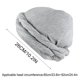 thumbnail image 3 of Xihbxyly Turbante de Satén para Hombre, Diseño Trenzado Preatado, Gorro Cómodo para Dormir, Ajuste Elástico, Poliéster Suave, Ideal para Uso Diario, Unisex, Circunferencia de La Cabeza de 60-62 Cm., 3 of 5