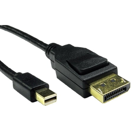 PRO SIGNAL 8K Mini DisplayPort to DisplayPort 1.4 Male to Male Lead, 0.5m Black