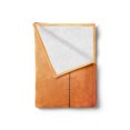 thumbnail image 2 of Sailboat Soft Flannel Fleece Blanket, Lonely Yacht at Sunset Sailing Competition Race Teamwork Marine Vessel Winner, Cozy Plush for Indoor and Outdoor Use, 50" x 70", Orange Yellow, by Ambesonne, 2 of 5