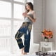 thumbnail image 5 of Balery Happy New Year 2024 (3) Pantalones de pijama para mujer, pijamas ultraligeros, pantalones de estar por casa-Medium, 5 of 6