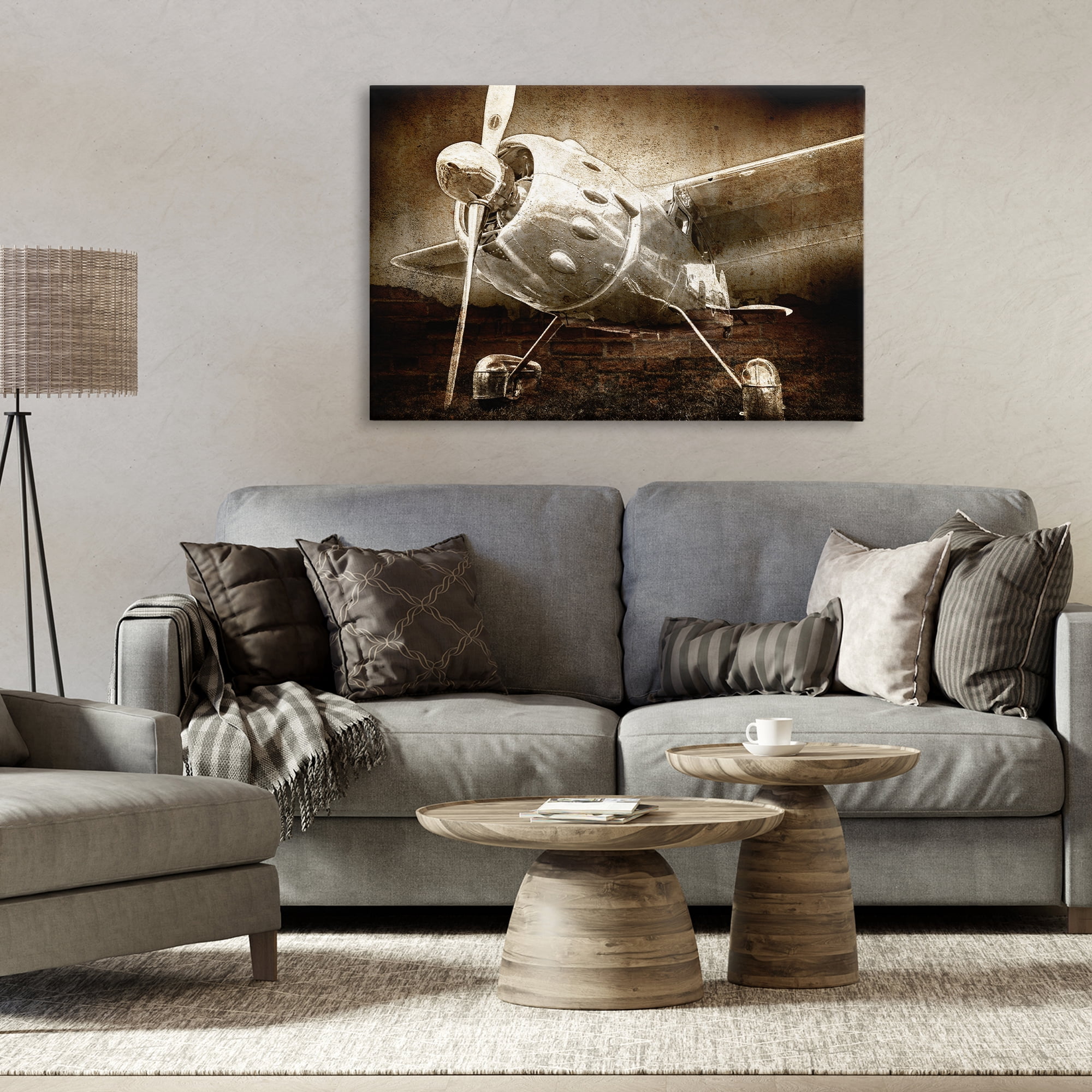 Stupell Industries Taking Flight Vintage Canvas Wall Art, design by Kim Allen