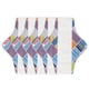 thumbnail image 2 of Almohadillas sanitarias de algodón para mujer, tamaño L, lavables, reutilizables, uso nocturno y diurno, compresas menstruales femeninas, 5 uds., 2 of 8