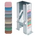 thumbnail image 1 of Peachtree Woodworking Supply Almohadillas de lijado de micromalla de 2 x 2 pulgadas con dispensador de acero galvanizado, para ciclo de giro de tapón de bolígrafo y botella, materiales acrílicos de li, 1 of 5