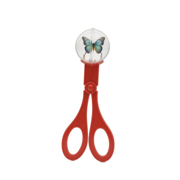 Outdoor Exploration Clipper Trap Insect Catcher Tool 6.89 Inch Length Scissor Style Specimen Collector for Nature Study Science Activities Plastic Handheld Equipment