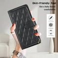 thumbnail image 4 of Crossbody Strap & Lanyard for iPhone 13 Pro Case Wallet, with 10-Card Holder & 1 Bills Slot Soft PU Leather Magnetic Flip Folio Heavy Duty Protection Case for iPhone 13 Pro, Black, 4 of 12
