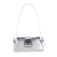 thumbnail image 4 of Bolso de hombro para mujer, bolso de hombro de verano, bolso de viaje informal para mujer Plata, 4 of 9
