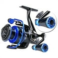 thumbnail image 1 of Spinning Reel Aluminium Handle Max Drag 8KG 9+1BB And Spool 5.2:1 Speed Multicolor Wheel Carp Fishing Reels ,Rigid Aluminum Skeletal Frame, 1 of 6