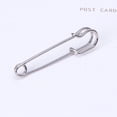 thumbnail image 5 of 10pc Silver Tone Large Strong Duty Safety Pins Diy Sewing Tools Stainless Steel, 5 of 5