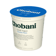 Chobani Non-Fat Greek Yogurt Plain 32 oz Tub