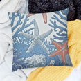 thumbnail image 2 of SHANXI Throw Pillow Cover,Summer Ocean Themed Pillow Covers Square Pillow Cases Cushion for Bedroom Home Sofa Decoration 18x18in, 2 of 5