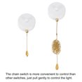 thumbnail image 4 of Uxcell Pull Chain Switch White AC 125/250V On/Off Ceiling Fan Switch, 4 of 6