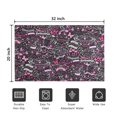 thumbnail image 5 of Pink Breast Cancer and Love Door Rugs,Washable Non Slip Door Mats Indoor,Decorative Door Mats,Entry Mat Indoor for Entrance,Bedroom,Kitchen,Bathroom,20"x32", 5 of 6