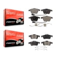 thumbnail image 1 of Positive Plus Front Rear Semi-Metallic Brake Pads Kit for Car Saab 9-3 9-3X KPF-100548, 1 of 8