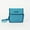 Blue, variant on Spill Resistant Coated Nylon Reusable Tote Bag -Green