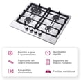 thumbnail image 3 of Combo Parrilla a Gas 4 Quemadores AVERA AI4 Campana de Pared 60 cm CEV60, 3 of 6
