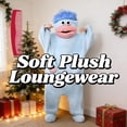 thumbnail image 6 of Monster Onesie, Big Mouth Monster Onesie Silly Monster Onesie Plush Onesie Pajamas Cozy Home Loungewear, 6 of 7