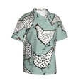 thumbnail image 2 of Balery Men'S Summer Hawaiian Shirts Short-Sleeve Design Name Printed Casual Shirts - Size Name, 2 of 9