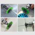 thumbnail image 2 of 2 Pcs 60mm Diamond High Manganese Steel Glass Cutting Disc Chamfering Power Tools, 2 of 10