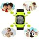 thumbnail image 4 of Niños # 39; s en forma de coche multifunción impermeable alarma cronómetro reloj deportivo estudiantes regalo encantador caja verde reloj de goma negro Feliz Sencillez, 4 of 5