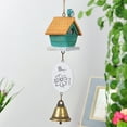 thumbnail image 5 of Yesbay Wind Chimes Attractive Pleasant Voice Decorative Bird House Cage Wind-bell Home Pendant Ornament for Balcony, 5 of 8