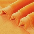 thumbnail image 6 of REGALWOVEN Soft Plush Lightweight Fleece Blanket for Bed Couch Sofa Orange 78" x 90", 6 of 6