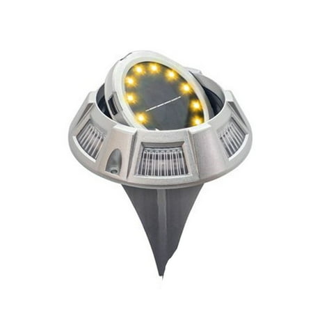 

LED Solar Lights Underground Buried Garden Lawn Deck Roadway Outdoor Wall Lamp