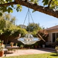 thumbnail image 3 of This Bird Feeder And Bird Bath Combines Garden With Automatic Water Circulation Suitable For Outdoor Use. Feeder Window Mount Suction Large Cage Heater for Cage Feeders for outside with Pole Deer, 3 of 4