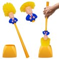 thumbnail image 1 of Cepillo para Inodoro Limpieza Baño Donald Trump Divertidos Regalos Novedosos, 1 of 9