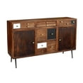 thumbnail image 3 of Inca Recycled Mango Wood Sideboard with 5 Drawers and 2 Doors, 3 of 5