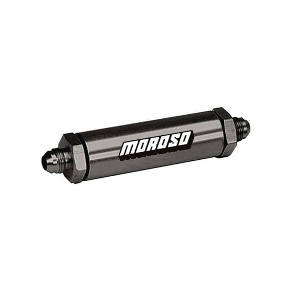 Moroso In-Line Screened Oil Filter #10 AN Fittings