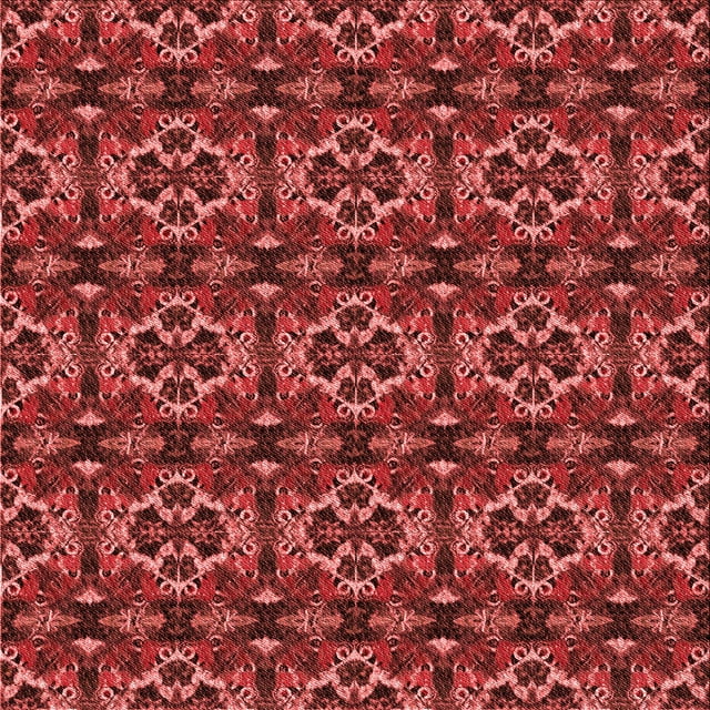 Ahgly Company Tapis d'Intérieur Lavable en Machine Carré Transitionnel Rouge Canneberge, 5 Pieds Carré