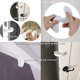thumbnail image 2 of Door Stopper Shock Absorber - Baby Safety Door Block [6 Pack], Foam Door Stopper, Anti-pinch Door Stopper Child Safety Finger Protection, Foam Door St, 2 of 4