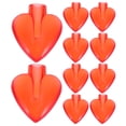 thumbnail image 2 of GOOHOCHY 50 cubiertas para bombillas: pantalla de corazón, pantalla de cadena de luces, minipantallas decorativas para LED de 5 mm, decoración para San Valentín, bodas, aniversarios y Navidad., 2 of 8