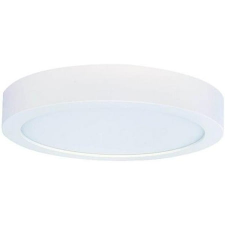 

Bulbrite Single LED 9 Round Flush Mount Fixture 75W Equivalent 2700K/Warm White White Finish