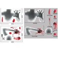 thumbnail image 3 of Halloween Window Cling Sticker, Bloody Handprint For Home Party Supplies Shop Window Glass Display Decoration, 3 of 4