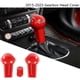 thumbnail image 3 of Red Gear Shift Knob Cover Kit Trim for 2015-2023 Gearbox Head Cover, 3 of 5