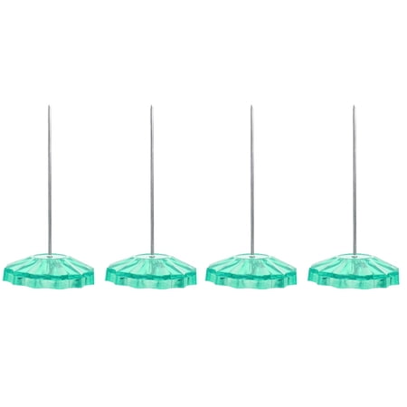 Raindrops 4-Pack Tall Photo and Note Holders with Fork Base Paper Menu Stands for Desk Table Office or Home Display