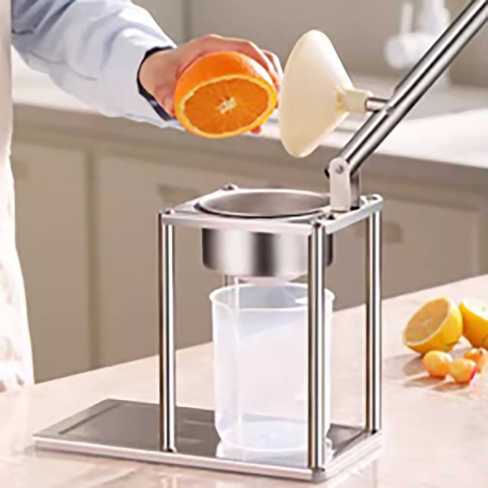 Manual Juicer Machine Heavy Duty Stainless Steel Fruit for Home Kitchen Commercial Use