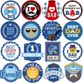 thumbnail image 1 of Miss Fantasy Happy Fathers Day Stickers Fathers Day Stickers Bulk 296Pcs Best Dad Stickers For Boxes/Envelopes/Cards/Scrapbooking Fathers Day Gift Lables Stickers For Gift Tags Wrap Labels For Party F, 1 of 4