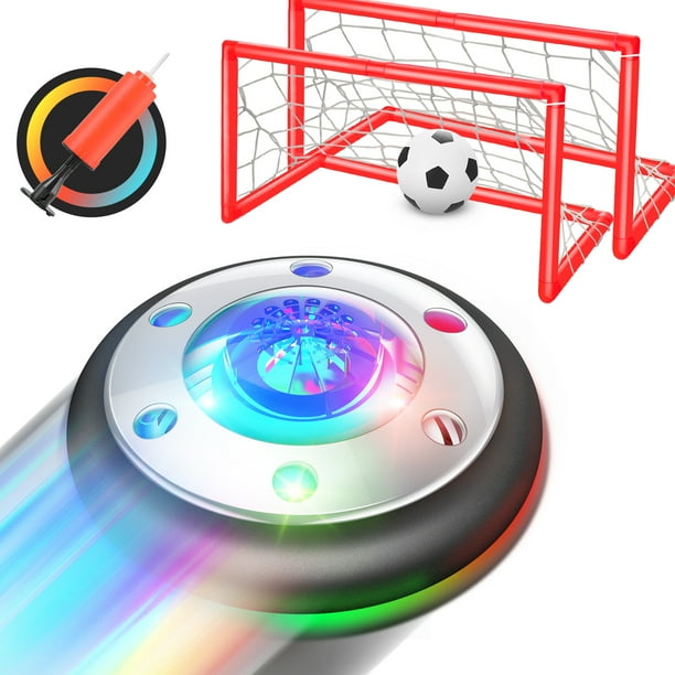 WisToyz Hover Soccer Ball, Rechargeable 2 Goals and Inflatable Ball