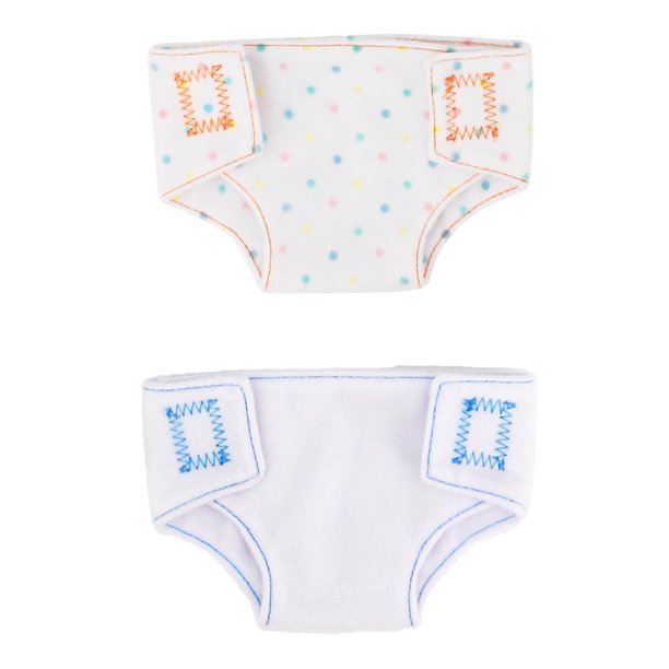 Ropa para muñecas de 18 pulgadas para niñas, pañales de tela para niñas americanas, vestido de juguete, accesorios para muñecas, fácil de usar