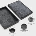 thumbnail image 2 of Bandeja de baño de mármol MULWR Pure Natural Stone 30x20 cm negra, 2 of 6