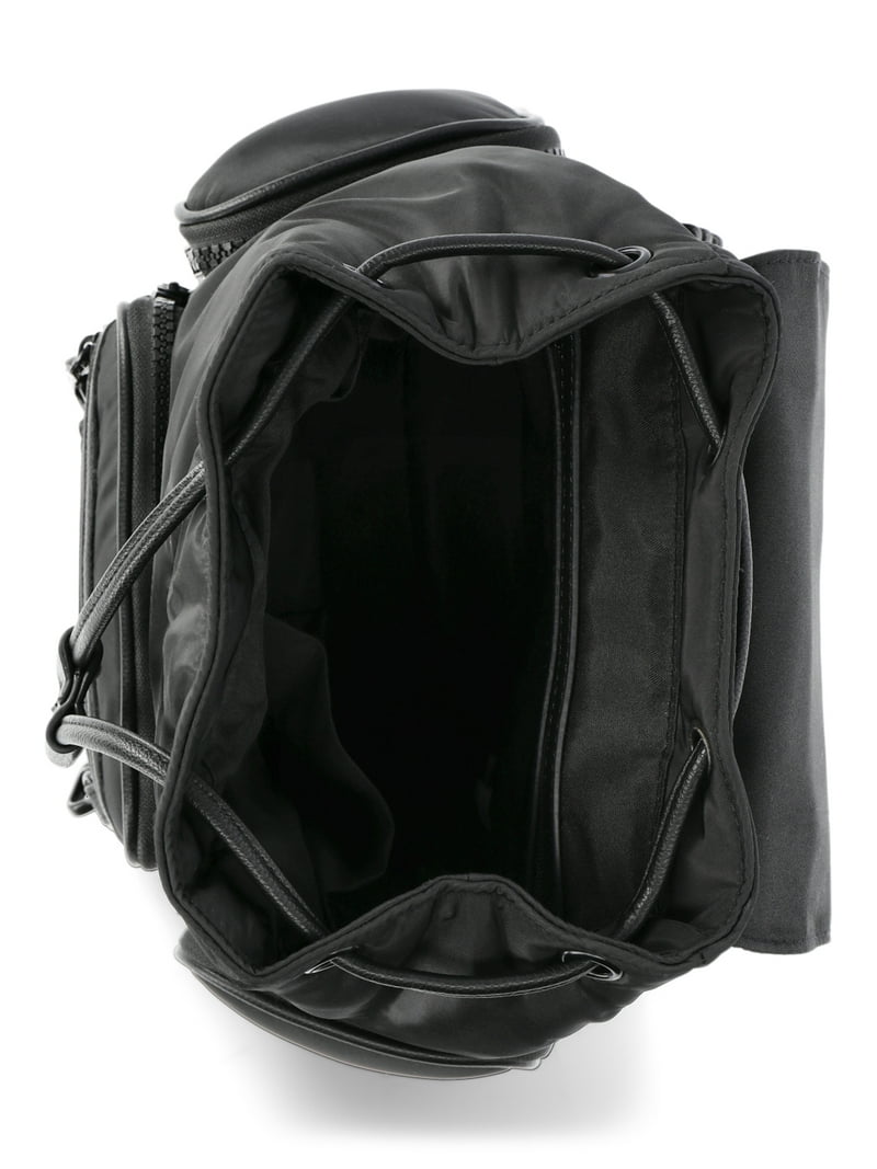 Madden NYC Women's Flap Backpack, Black - Walmart.com