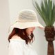 thumbnail image 5 of Women Sun Protective Hat Cotton Knitted Foldable Soft Breathable Beach Cap for Outdoor New, 5 of 5